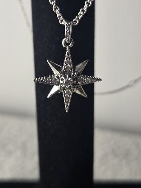 Thomas Sabo Sterling Silver Royalty Star Necklace